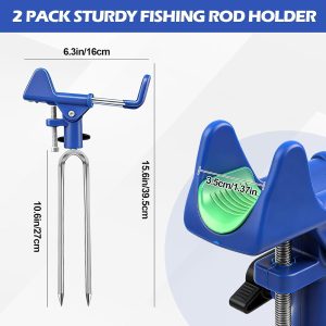 Bank-Fishing-Rod-Holders 2 pack